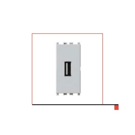 USB 2.1A Socket for VIMAR® PLANA™ White